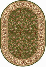 Ковер IZMIR_d155, 2,5*5, OVAL, GREEN